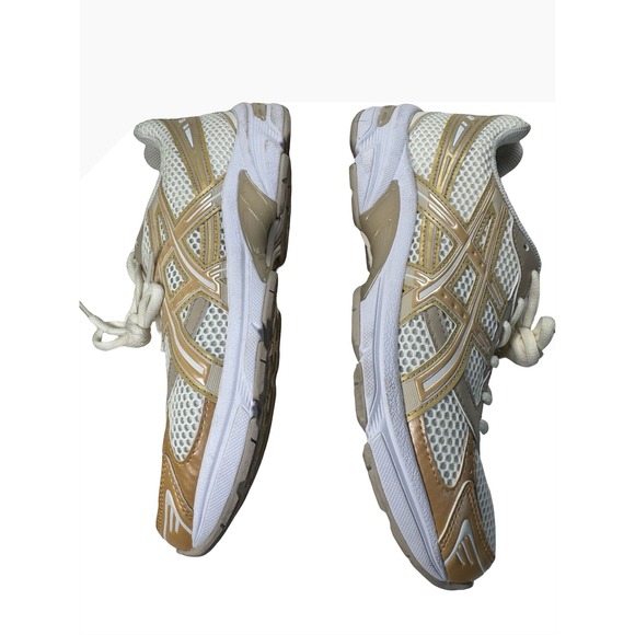 ASICS women's gel-1130 "cream champagne" size 8 - Picture 5 of 7